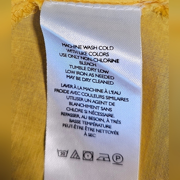 Kimchi Blue Ava Embroidered Halter Mini Dress Swim Coverup, Yellow Orange Palm S - Picture 14 of 15